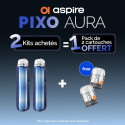 Pack Offre - Kit Pod Pixo Aura 1300mAh - Aspire 2+1 pack de pods