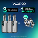 Pack Offre - Kit Vinci Spark 220 - Voopoo - 3+1 pack PnP-X
