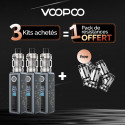 Pack Offre - Kit Vinci Spark 100 - Voopoo 3+1 pack Pnp-x