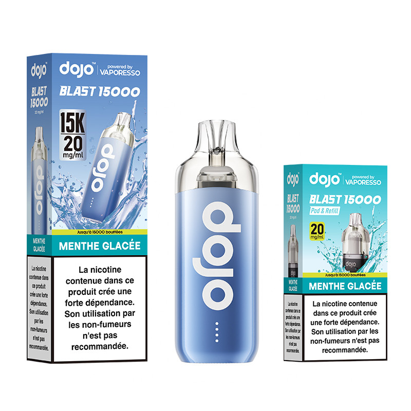 Puff Dojo Blast Bundle 30K Menthe Glacée - Dojo by Vaporesso