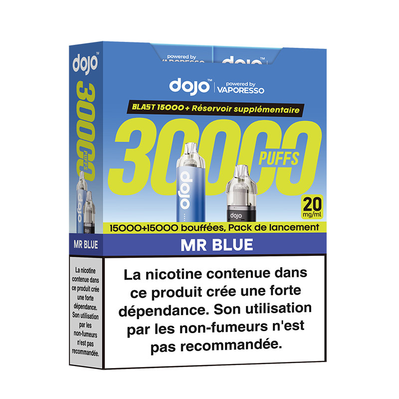 Puff Dojo Blast Bundle 30K Mr Blue - Dojo by Vaporesso