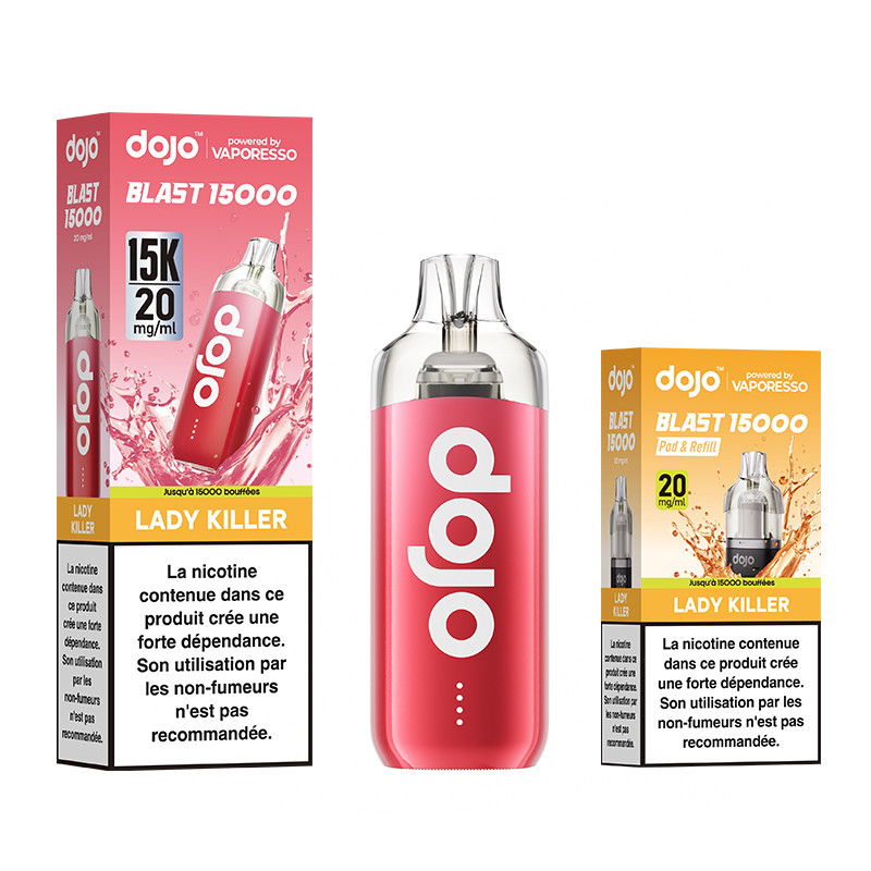 Puff Dojo Blast Bundle 30K Lady Killer - Dojo by Vaporesso