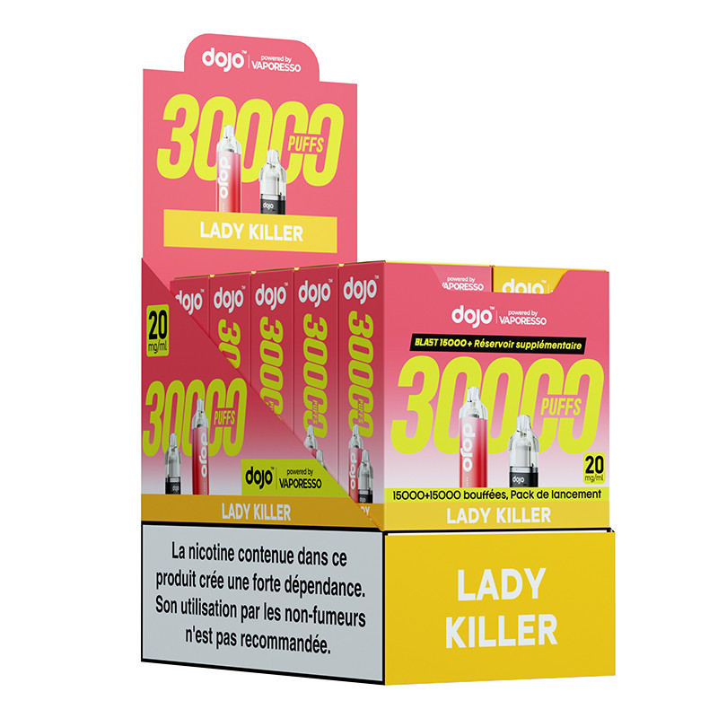 Puff Dojo Blast Bundle 30K Lady Killer - Dojo by Vaporesso