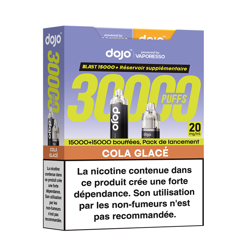 Puff Dojo Blast Bundle 30K Cola Glacé - Dojo by Vaporesso
