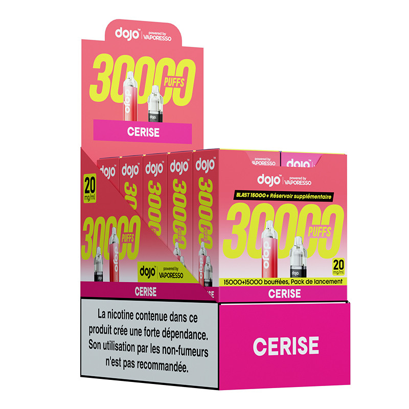 Puff Dojo Blast Bundle 30K Cerise - Dojo by Vaporesso