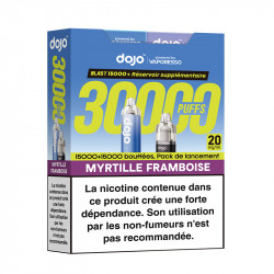 Puff Dojo Blast Bundle 30K Myrtille Framboise - Dojo by Vaporesso