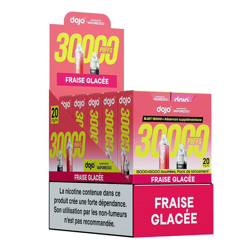 Puff Dojo Blast Bundle 30K Fraise Glacée - Dojo by Vaporesso