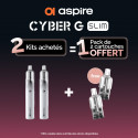 Pack Offre - Kit Pod Cyber G Slim 1200mAh - Aspire 2+1 pack de pods
