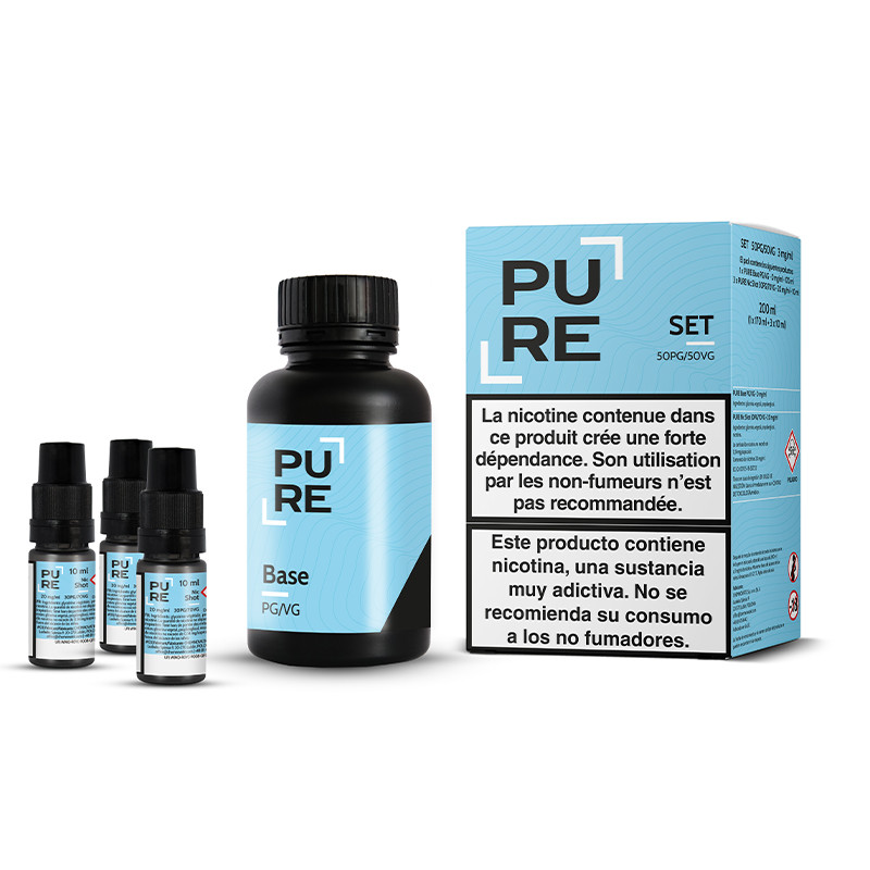 Pack 200ml Base DIY 50/50 - PURE
