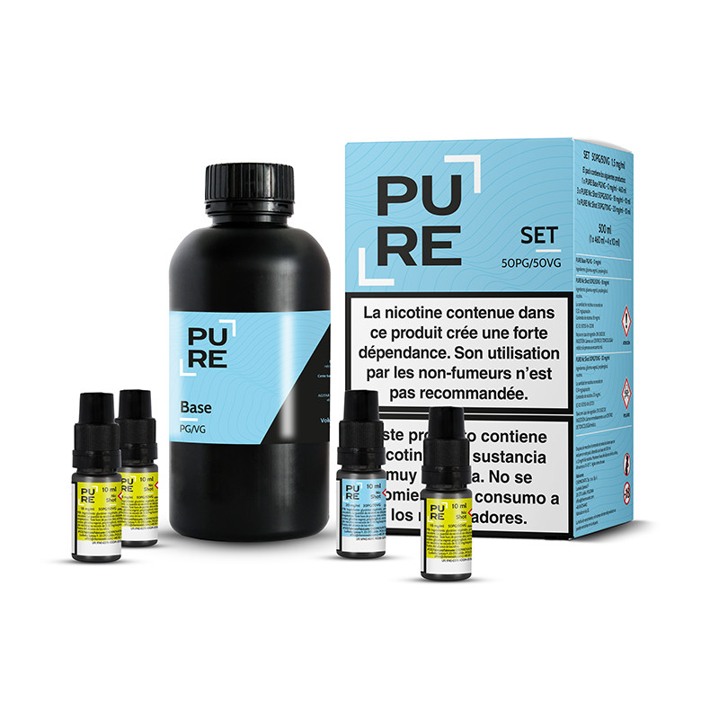 Pack 500ml Base DIY 50/50 -...