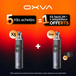 Pack Offre - Kit Pod NeXLIM 1500mAh - OXVA - 5+1+1 adaptateur
