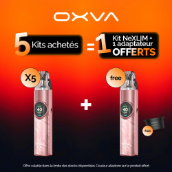Pack Offre - Kit Pod NeXLIM 1500mAh - OXVA - 5+1+1 adaptateur