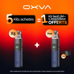 Pack Offre - Kit Pod NeXLIM 1500mAh - OXVA - 5+1+1 adaptateur