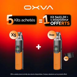 Pack Offre - Kit Pod NeXLIM 1500mAh - OXVA - 5+1+1 adaptateur