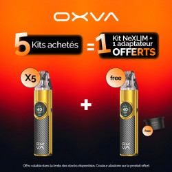 Pack Offre - Kit Pod NeXLIM 1500mAh - OXVA - 5+1+1 adaptateur