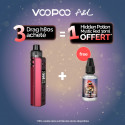 Pack Offre - Kit Pod Drag H80S avec PnP II - Voopoo 3+1 Mystic Red