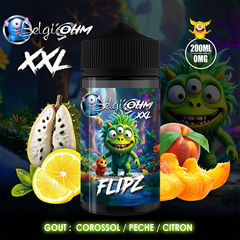 Flipz 200ml Belgi'Ohm XXL -...