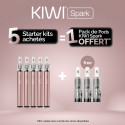 Pack Offre - Kit Kiwi Spark 700mAh - Kiwi Vapor 5+1 pack de pods