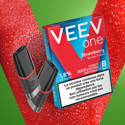 Pack offre - Kit Veev One Saveurs Classiques V2 1.8% (20mg/ml) - Veev 10+25 paquets de pods