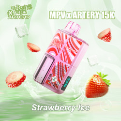 Puff Ma Petite Vape x Artery 15K Strawberry Ice 600mAh 12ml - Ma Petite Vape