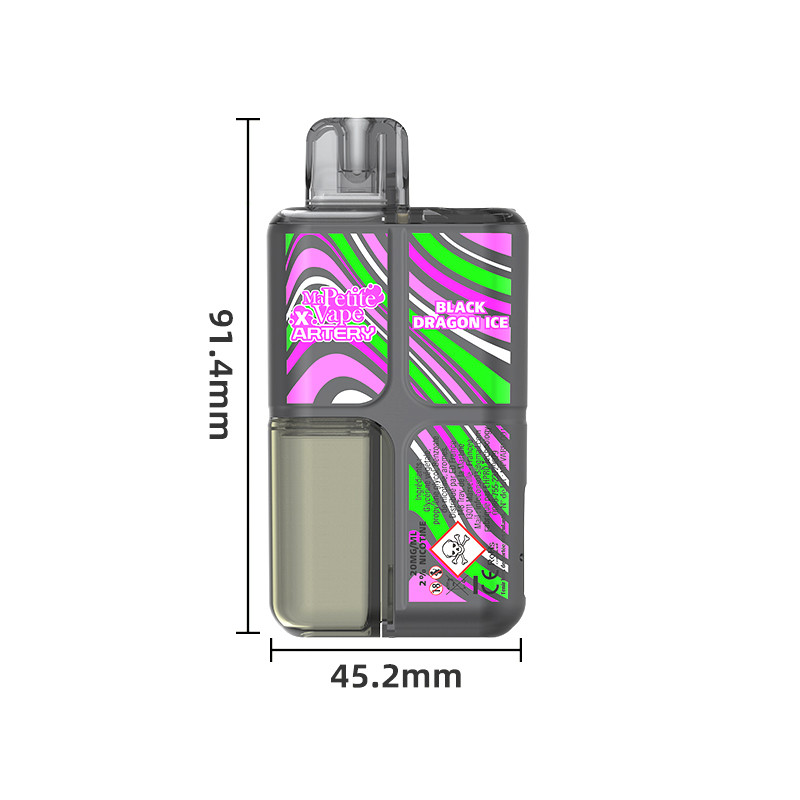 Puff Ma Petite Vape x Artery 15K Strawberry Kiwi 600mAh 12ml - Ma Petite Vape