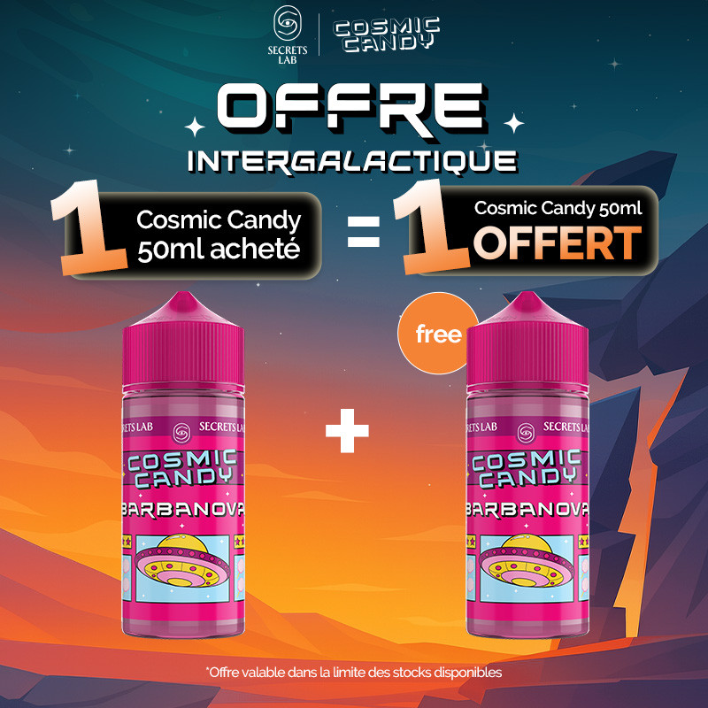 Pack Offre Cosmic Candy - Secret's LAb 1+1