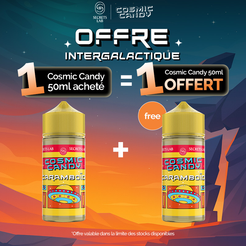 Pack Offre Cosmic Candy - Secret's LAb 1+1