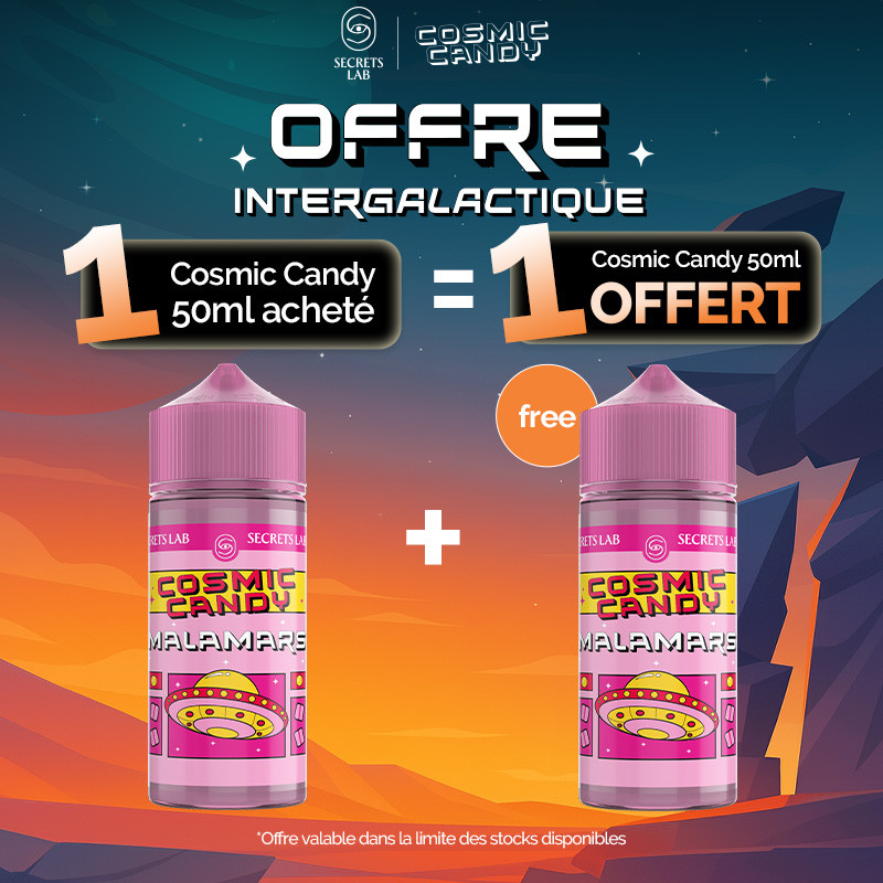 Pack Offre Cosmic Candy - Secret's LAb 1+1