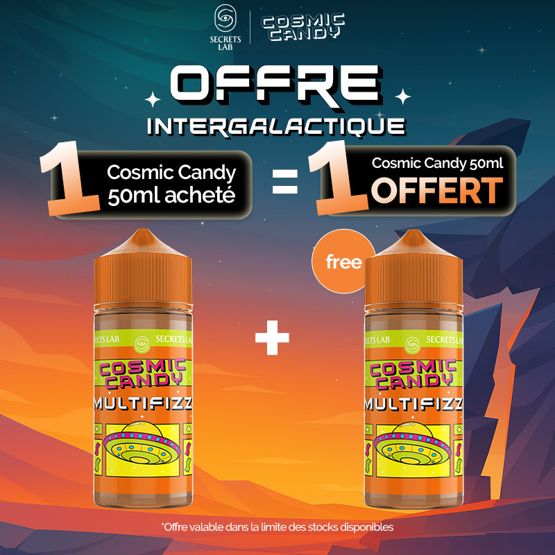 Pack Offre Cosmic Candy - Secret's LAb 1+1