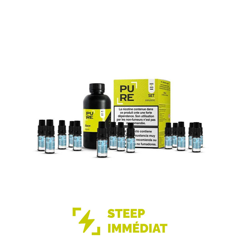 Pack 500ml Base DIY Mix&Go 50/50 - PURE