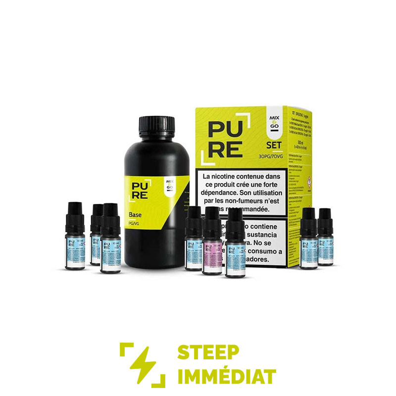 Pack 500ml Base DIY Mix&Go 30/70 - PURE