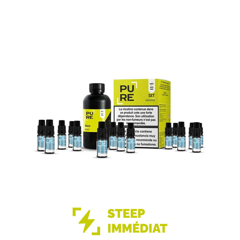 Pack 500ml Base DIY Mix&Go 30/70 - PURE