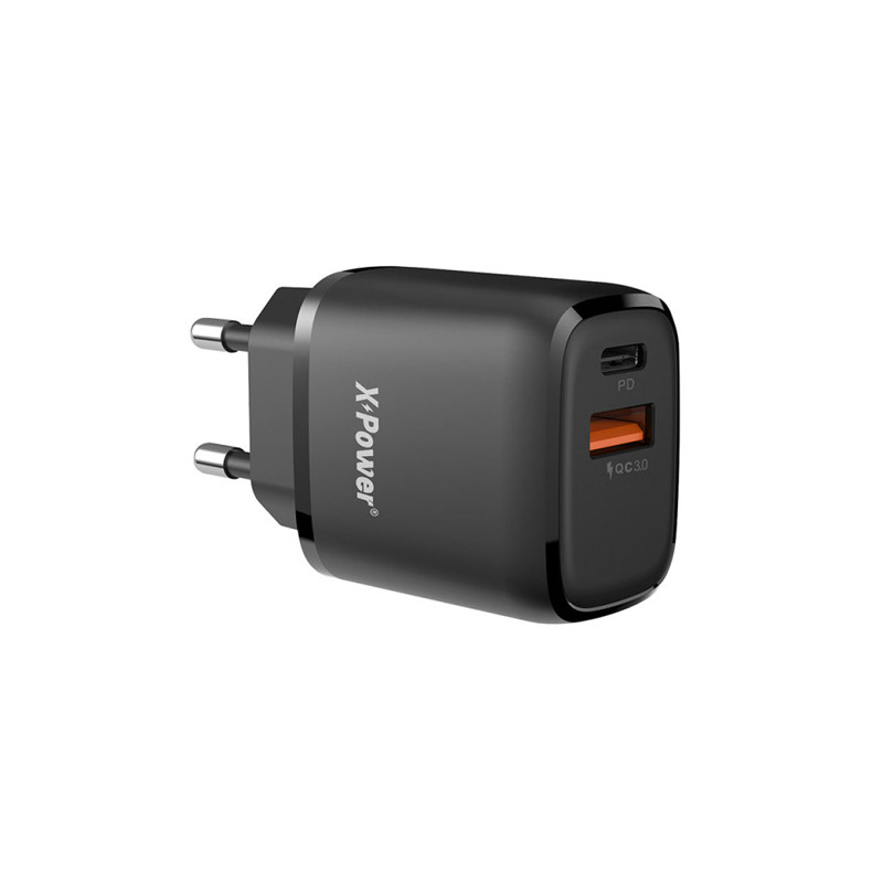 Adaptateur USB et USB-C secteur VQT33 - X Power