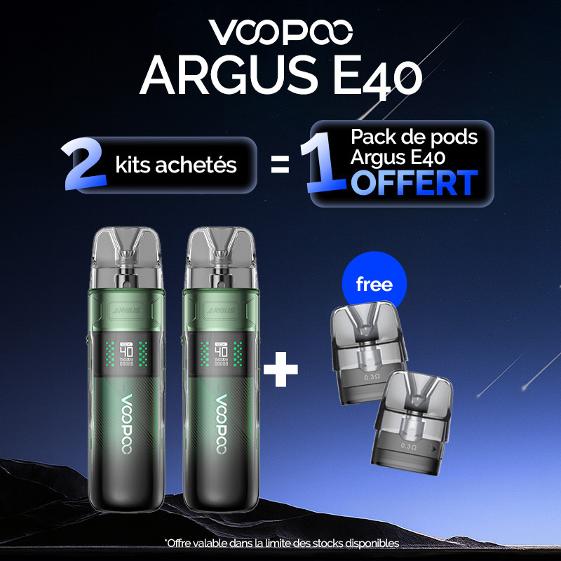 Pack Offre - Kit Pod Argus...