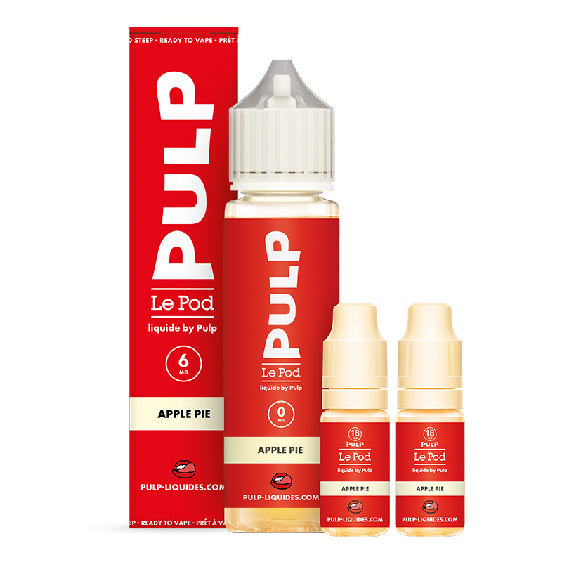 Pack Apple Pie 60ml Le Pod Liquide - Pulp