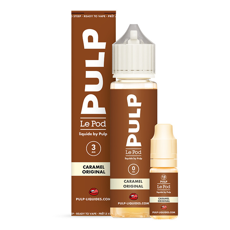 Pack Caramel Original 60ml Le Pod Liquide - Pulp