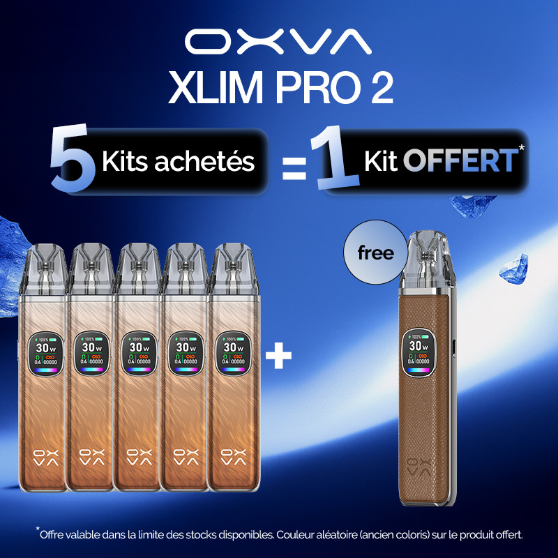Pack Offre - Kit Pod XLIM PRO 2 1300mAh - OXVA (new colors) 5+1