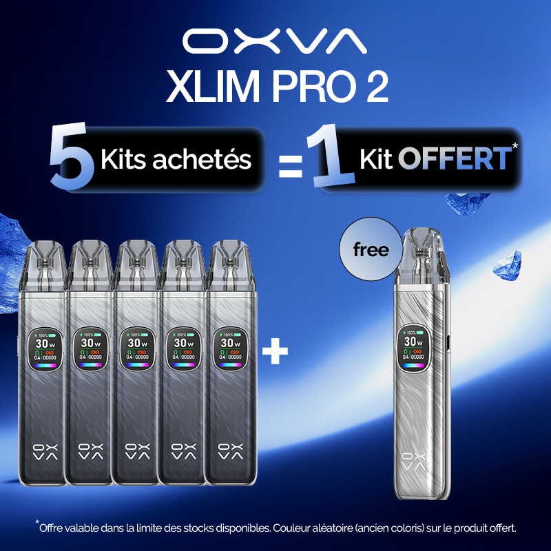 Pack Offre - Kit Pod XLIM PRO 2 1300mAh - OXVA (new colors) 5+1
