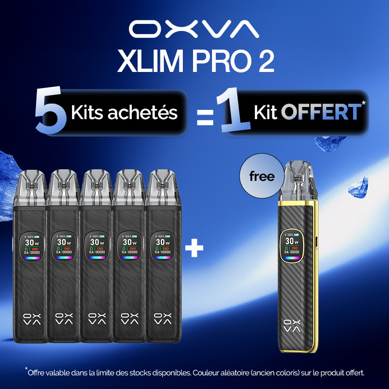 Pack Offre - Kit Pod XLIM PRO 2 1300mAh - OXVA (new colors) 5+1
