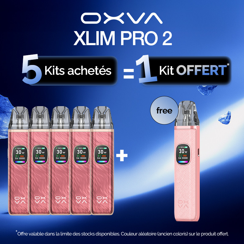 Pack Offre - Kit Pod XLIM PRO 2 1300mAh - OXVA (new colors) 5+1