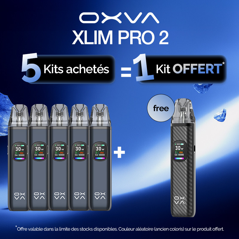 Pack Offre - Kit Pod XLIM PRO 2 1300mAh - OXVA (new colors) 5+1