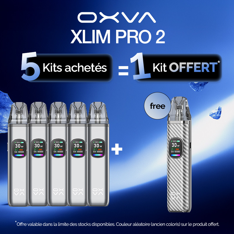 Pack Offre - Kit Pod XLIM PRO 2 1300mAh - OXVA (new colors) 5+1
