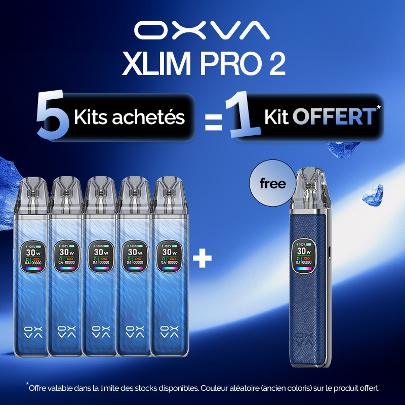 Pack Offre - Kit Pod XLIM PRO 2 1300mAh - OXVA (new colors) 5+1