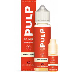Pack Fraise Candy 60ml Le Pod Liquide - Pulp