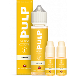 Pack Citron 60ml Le Pod Liquide - Pulp