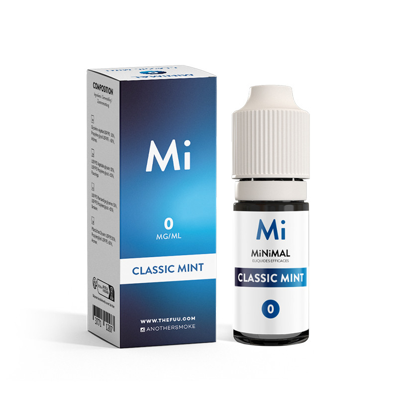 Classic Mint TPD FRA 10ml MiNiMAL - Fuu (10 pièces)