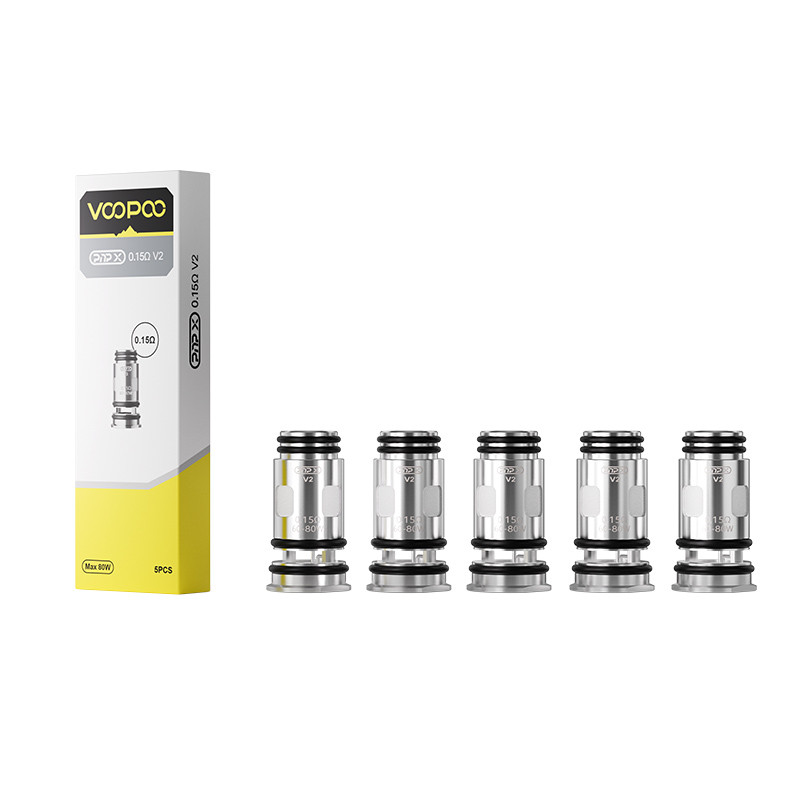 Résistances PnP-X V2 (0.15/0.2/0.3/0.45) - Voopoo (pack de 5)