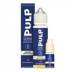 Pack Granité Fruits Bleus 60ml Le Pod Liquide - Pulp