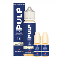 Pack Granité Fruits Bleus 60ml Le Pod Liquide - Pulp