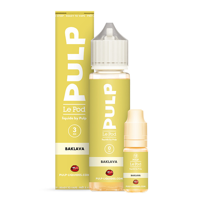 Pack Baklava 60ml Le Pod Liquide - Pulp